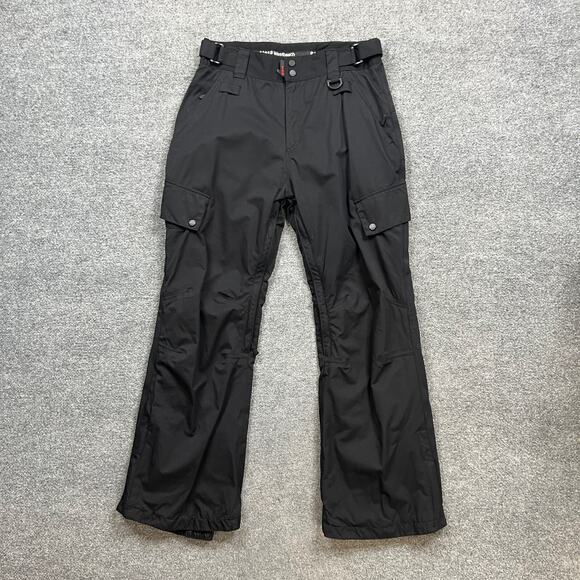 Westbeach Snowboarding Pants Mens Large Black Classic 10k Series Lined Basecamp - Picture 2 of 16
